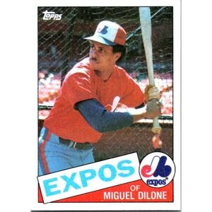1985 Topps #178 Miguel Dilone